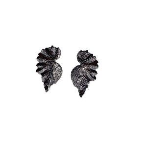 Fashion Jewelry‎ Women’s Leaf Shape Earrings Sliver Tone Studs